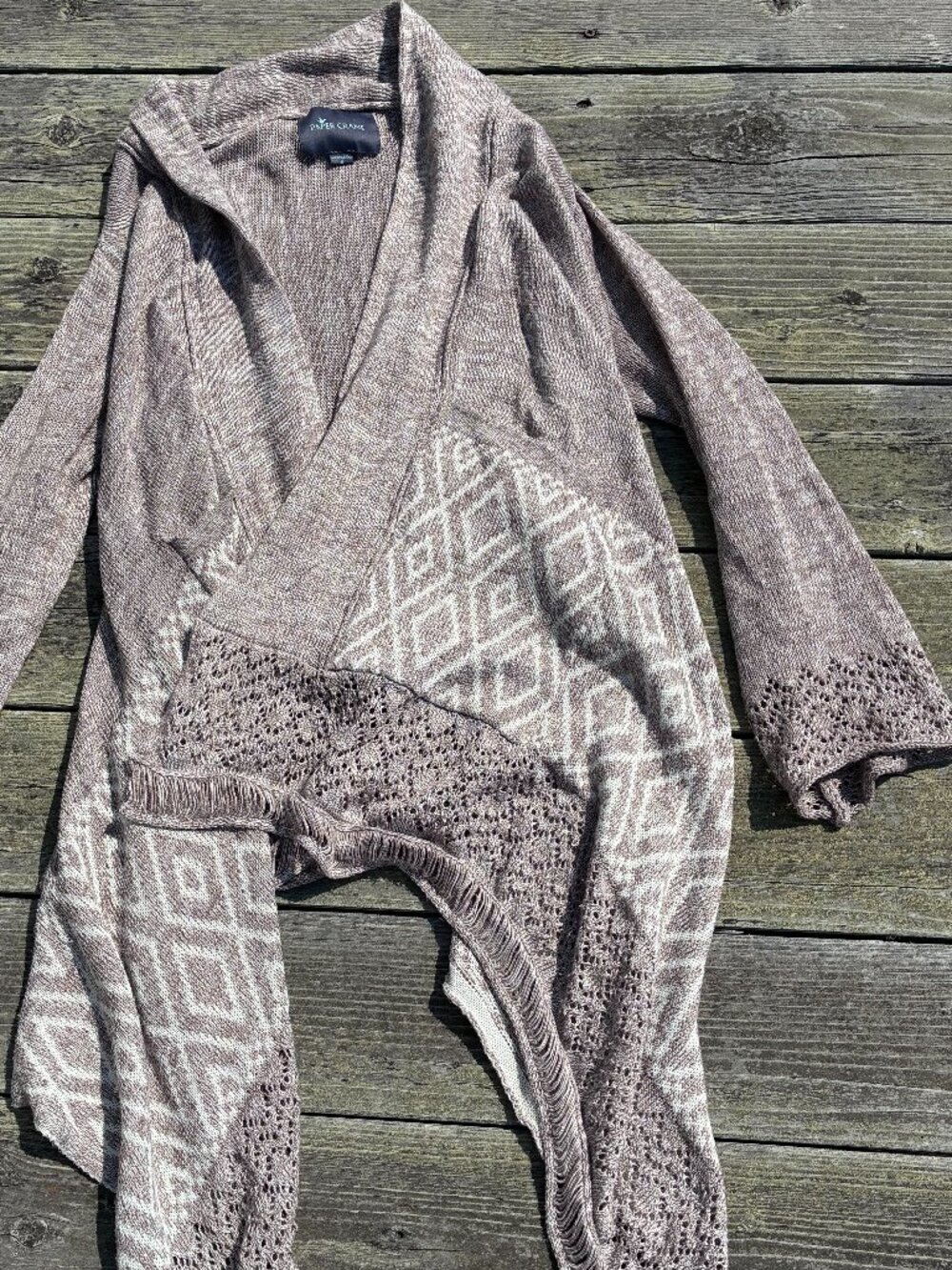 Long flowy sweater